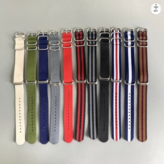 &lt;ร้าน Hobby at night&gt; สายนาฬิกาไนล่อน ซูลู ขนาด 20 mm. Zulu nylon strap