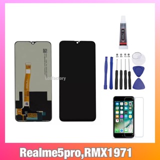 realme5pro,RMX1971 จอ จอชุด แถมฟรีกาว,ไขควง,ฟิล์มกระจก