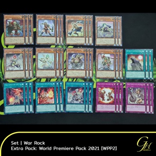 Yugioh [WPP2-SET03] War Rock Set from Extra Pack: World Premiere Pack 2021