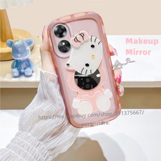 พร้อมส่ง เคสโทรศัพท์มือถือ ป้องกันเลนส์กล้อง ปิดด้านหลัง ลายการ์ตูน KT หลากสี สําหรับ OPPO A78 A77 5G A17 A17k A77s A57 4G Phone Case เคสโทรศัพท