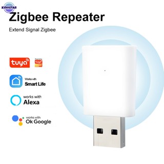 Tuya ZigBee 3.0สัญญาณ Repeater USB Extender สำหรับสมาร์ทชีวิต Zigbee เซ็นเซอร์ขยาย1.8 ~ 3.8โวลต์มินิสมาร์ทวาล์ว ^ Kinostar