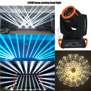 DMX 7R Sharpy 230W Moving Head Beam Light With 6 Glass Gobos Touch Screen 16 8 Prism For Stage DJ Lighting Party