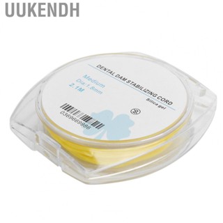 Uukendh 2.1m Dental Rubber Dam Stabilizing Cord Soft Elastic Teeth Material Dentist