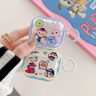 🔥จัดส่งภายใน24ชั่วโมง🔥เคสแอร์พอร์ต 2 1 Case Airpod 3 pro น่ารัก การป้องกันการตก ซิลิโคนนิ่ม Soft Case Airpod gen 3 2021