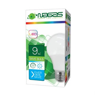 หลอด LED NAGAS SAVE BULB 9 วัตต์ E27 DAYLIGHT