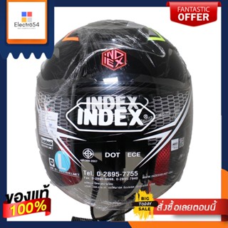 INDEX หมวกTITAN8-I-SHIELD สีดำINDEX TITAN 8 I SHIELD BLK