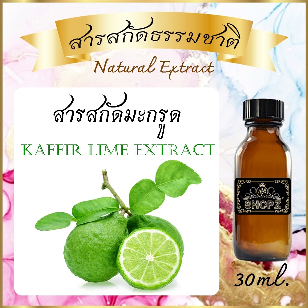 ✨️สารสกัดมะกรูด✨️ Kaffir Lime Extract ขนาด 30 ml. สารสกัดธรรมชาติ สารสกัดสมุนไพร – โปรปัง