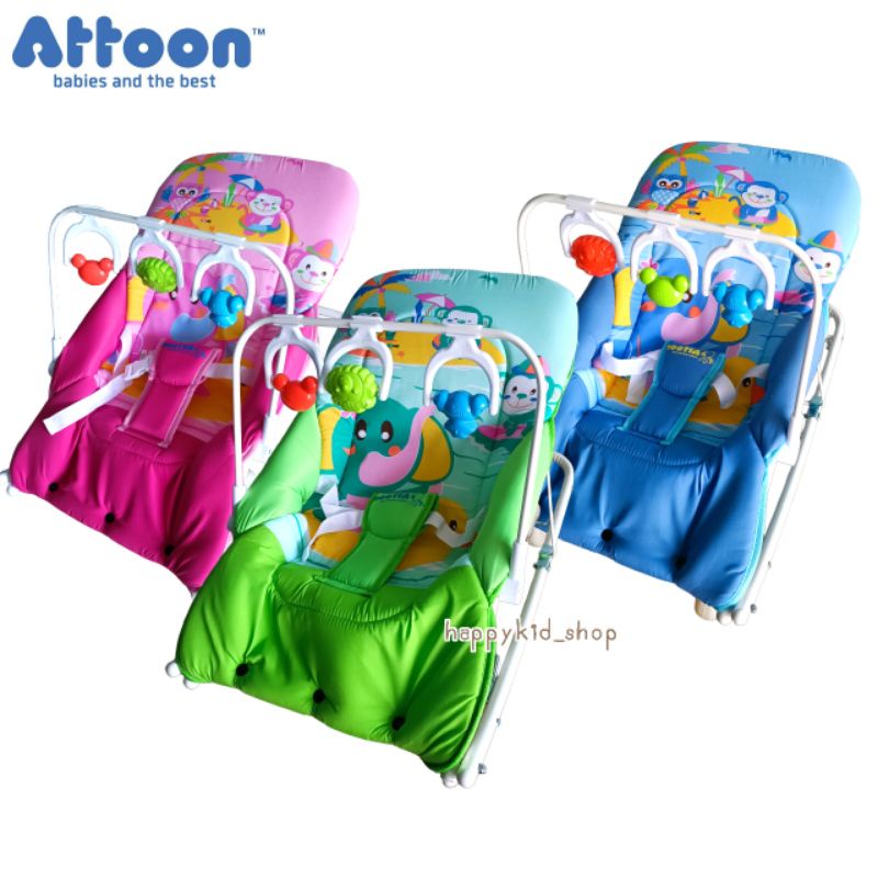 **ขนาดใหญ่จัมโบ้** ATTOON เปลไกว เปลโยก ของขวัญเตรียมคลอด เด็กแรกเกิด ใหญ่พิเศษ ราคา ถูกที่สุด ดีลบีเคเค แกลเลอรีภาพที่ 4