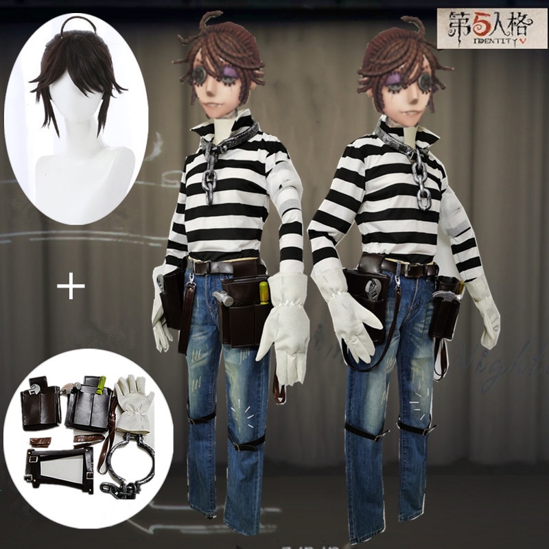 Identity V Cos Prisoner Luca Balsa Anime Man Woman Cosplay Highquality ...