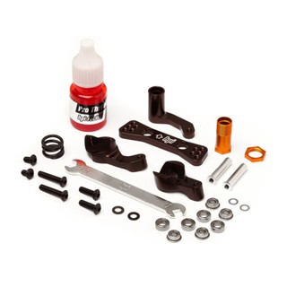 HPI 104891 HIGH PERFORMANCE ALUM. STEERING RACK SET (BROWN) BLITZ