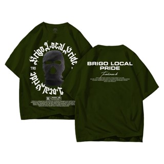 เสื้อยืดผู้ เสื้อยืด โอเวอร์ไซซ์ พิมพ์ลาย DTF BUFF CRIMINAL FRONT II BRIGO สําหรับผู้ชาย และผู้หญิง S-5XL