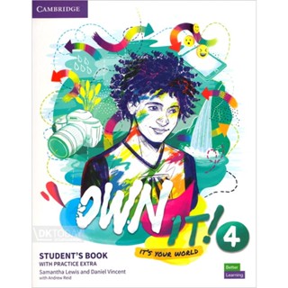 DKTODAY หนังสือ OWN IT! 4:STUDENTS BOOK WITH PRACTICE EXTRA