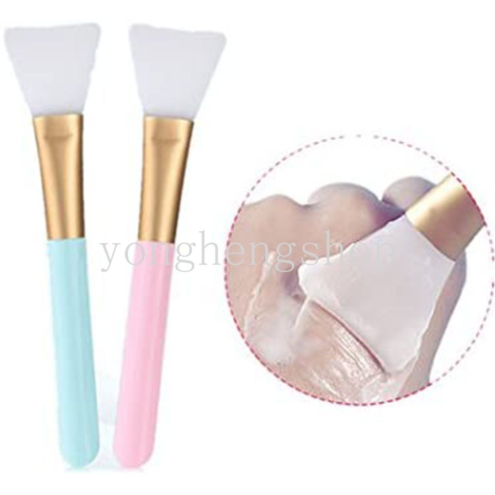 แปรงซิลิโคน หัวนุ่ม ผสมมาสก์หน้า DIY เครื่องมือดูแลผิวหน้า