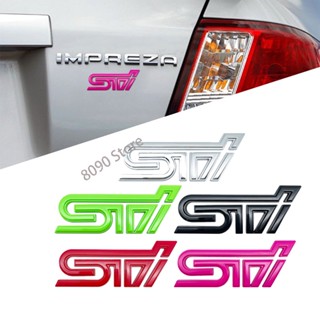 สติกเกอร์ตราสัญลักษณ์ สําหรับตกแต่งรถยนต์ Subaru STI XV Forester Impreza Tribeca