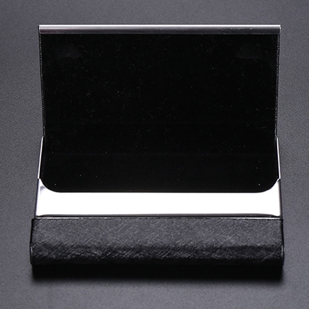 กระเป๋าใส่นามบัตรพกพา กล่องใส่นามบัตร สเตนเลส Stainless Business Card Holder