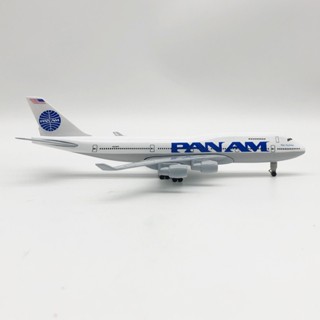 [20CM] โมเดลเครื่องบิน PAN AM A350 ทำด้วยเหล็ก มีล้อ และขาตั้งโชว์ สวย งานละเอียด - ของเล่น ของสะสม เสริมฮวงจุ้ย