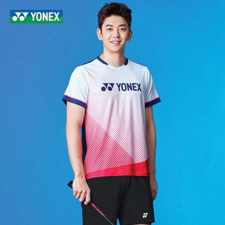 Yonex 2022 ใหม่ เสื้อแบดมินตัน แขนสั้น แห้งเร็ว แฟชั่น สําหรับผู้ชาย และผู้หญิง เหมาะกับการเล่นกีฬา