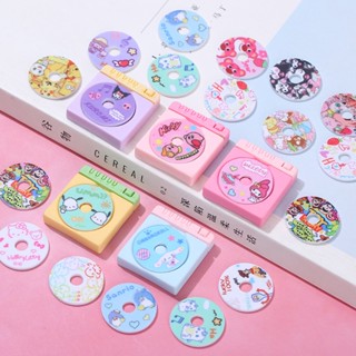 Sanrio Series พวงกุญแจ จี้การ์ตูนสามมิติ ถอดเปลี่ยนได้ สําหรับตกแต่งบ้านตุ๊กตา diy