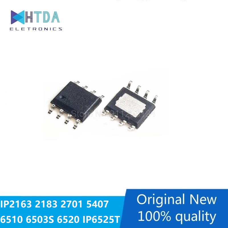 5 ชิ้น/ล็อต IP2163 2183 2701 5407 6503S 6510 6520 IP6525T 9315 SOP8 ใหม่ฉลอง