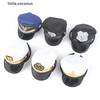 [little.coconut] หมวกเรือยอร์ช กัปตัน สไตล์ทหาร สําหรับสุนัข เรือยอร์ช