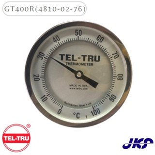 Tel-Tru รุ่น GT400R 4810-02-76 Bimetal Thermometer