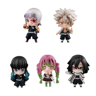 งานแท้ MegaHouse Mega House Kimetsu no Yaiba Tanjiro and the Pillars Mascot set B Demon Slayer ดาบพิฆาตอสูร