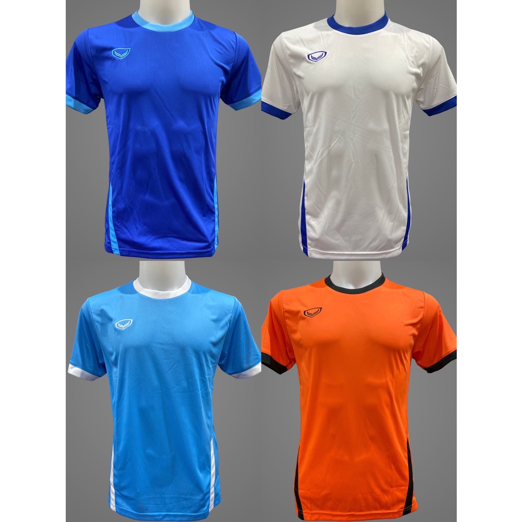 เสื้อกีฬาคอกลม เสื้อฟุตบอลคอกลม Grand Sport 11-489 ครับ ราคา ถูกที่สุด ดีลบีเคเค แกลเลอรีภาพที่ 5