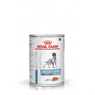 Royal Canin อาหารสุนัขประกอบการรักษา และทดสอบภาวะภูมิแพ้อาหาร ชนิดเปียก (SENSITIVITY CONTROL DUCK WITH RICE) 420 g