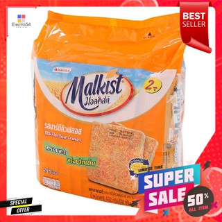 มอลคิสท์ แครกเกอร์ รสบาร์บีคิวฟลอส 18 ก. แพ็ค 24Malkist Crackers Barbecue Floss Flavor 18 g. Pack 24