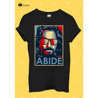 เสื้อคนอ้วนผญ บิ๊ก Lebowski เพื่อน Abide เสื้อยืดผู้ชายผู้หญิง Unisex Baggy แฟนเสื้อผ้าฝ้ายเสื้อยืด Unisex