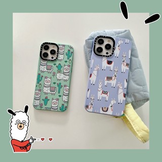 Casetify เคสโทรศัพท์มือถือ ลายอัลปาก้าน่ารัก สําหรับ iPhone 14 Pro MAX 13 12 11 IX XS MAX XR 6 6s 7 8 Plus