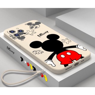 เคสโทรศัพท์มือถือ ซิลิโคนนิ่ม ลายการ์ตูนมิกกี้ มินนี่ สีดํา สําหรับ IPhone 14 Pro Max Plus IP14 13 12 11 Pro Max 7 8