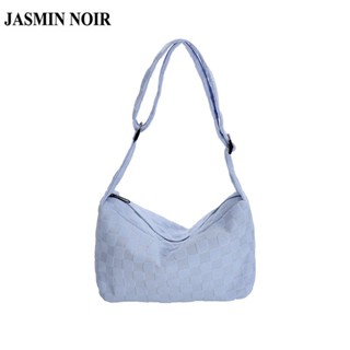 Jasmin NOIR กระเป๋าถือ กระเป๋าสะพายไหล่ ผ้าสักหลาด แฟชั่นเรียบง่าย สําหรับสตรี