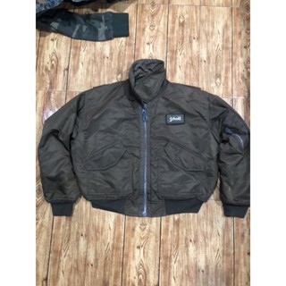 เสื้อแจ็คเก็ตทหาร USA JACKET FLYERS MAN INTERMEDIATE CWU-R 213-31 SCHOTT SMALL อก23”รอบอก46”