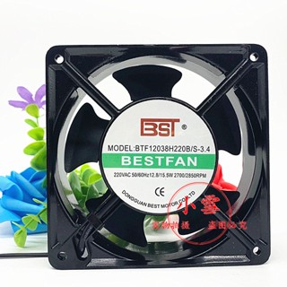 Best BTF12038H220B/S-3.4 พัดลมระบายความร้อน 220VAC 12.8/15.5W 12 ซม.