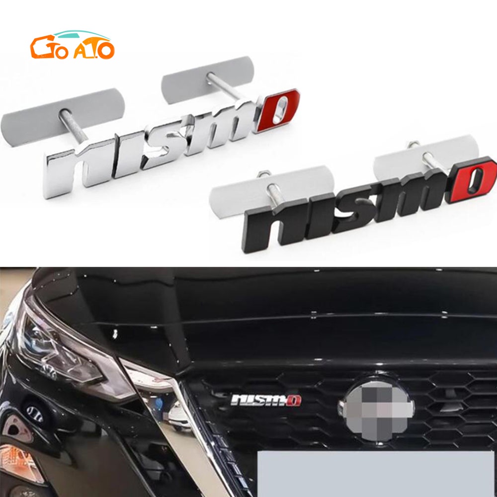 GTIOATO โลโก้ NISMO ตราสัญลักษณ์ โลโก้ติดรถยนต์ สติ๊กเกอร์โลโก้รถ โลโก้รถ Logo โลโก้ สติ๊กเกอร์โลหะ 