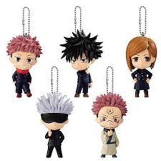 4549660694939 gashapon Jujutsu Kaisen Swing Mascot set of 5 ได้ครบ 5 แบบ