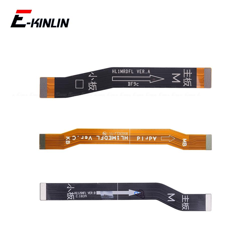 บอร์ดหลักเมนบอร์ดเชื่อมต่อสาย LCD Flex สําหรับ HuaWei Y9a Y7a Y9s Y8s Y6s Y8p Y7p Y6p อะไหล่