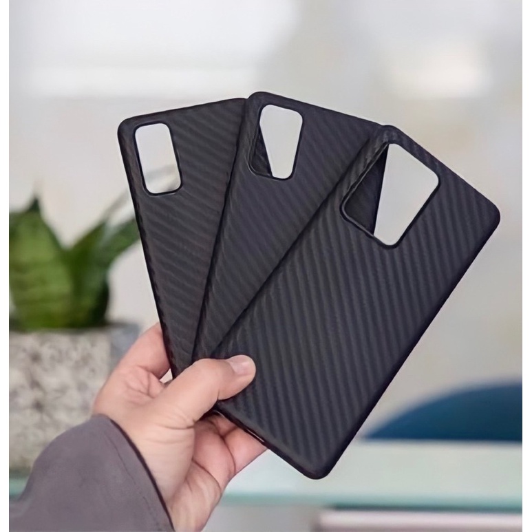 สิ้นค้าพร้องส่งในไทย เคสTPU ลายคาร์บอน เคฟล่า ดำด้าน เคสบาง เบา Xaiomi Redmi Note10,10 5G,10Pro,11s,11Pro,Poco F3,M3,x3
