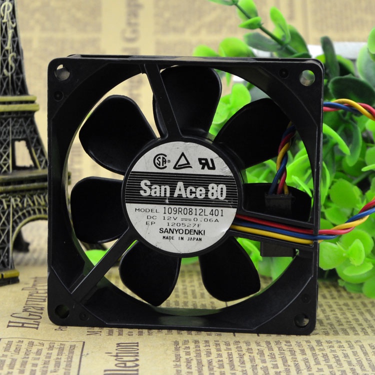 SZ 8 CM CASE FAN 8025 12V 0.06A 109R0812L401