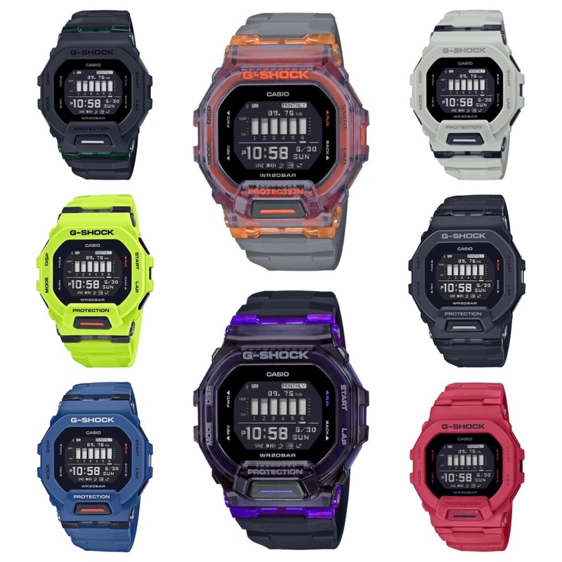 G-SHOCK รุ่น GBD-200RD-4 / GBD-200-1 / GBD-200-2/ GBD-200-9 / GBD-200SM-1A5 /GBD-200SM-1A6ของแท้รับประกัน 1 ปี GBD-200RD