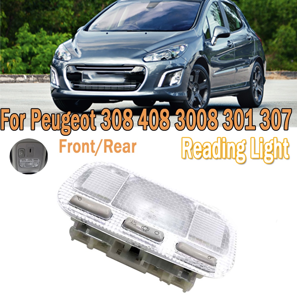 For Car Reading Light Dome Light Interior Lamp 6362N2 6362Q2 Fit For Peugeot 308 408 3008 301 307 Fo