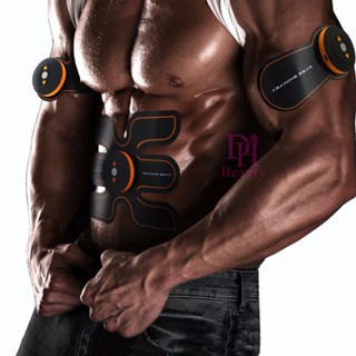 Rechargeable EMS Multi-Function Electrical Muscle Stimulation Muscle Training EMS abdominal exerciser Device Weight Loss