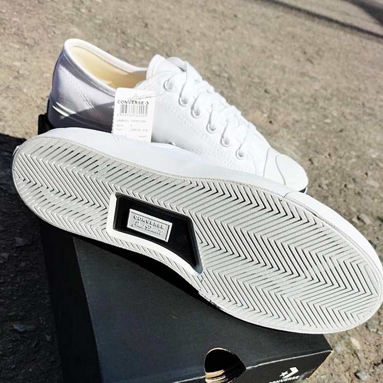 รองเท้าผ้าใบ แจ๊ค CONVERSE รุ่น JACK PURCELL COTTON OX รหัส 16-4056CBK / 16-4057CWW