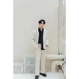 KN Pants กางเกงสแล็ค ทรงกระบอก ชุดเข้าเซ็ทสูท (รหัส : KN210)