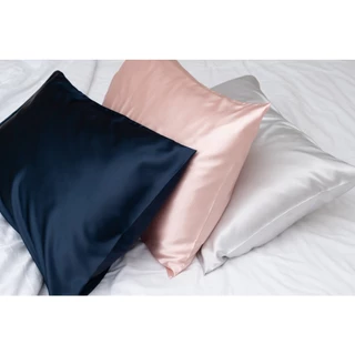 ปลอกหมอนไหมน้ำแข็ง ส่งฟรี หน้าไม่ยับ ผมไม่ฟู Ice Silk Satin Pillowcase