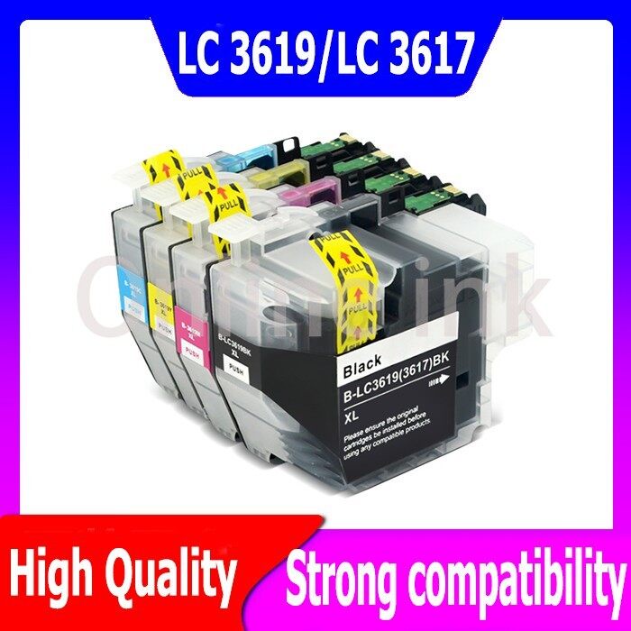 For LC 3619XL LC 3617XL หมึก LC3619 LC3617 สีดำ LC3619XL LC3617XL ตลับหมึกสำหรับ Brother MFC-J2330DW