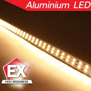 NOV ไฟ Led Aluminum EX2835 12v 3000K-3500K 144led/m ยาว 1เมตร (ขาว/วอร์ม)