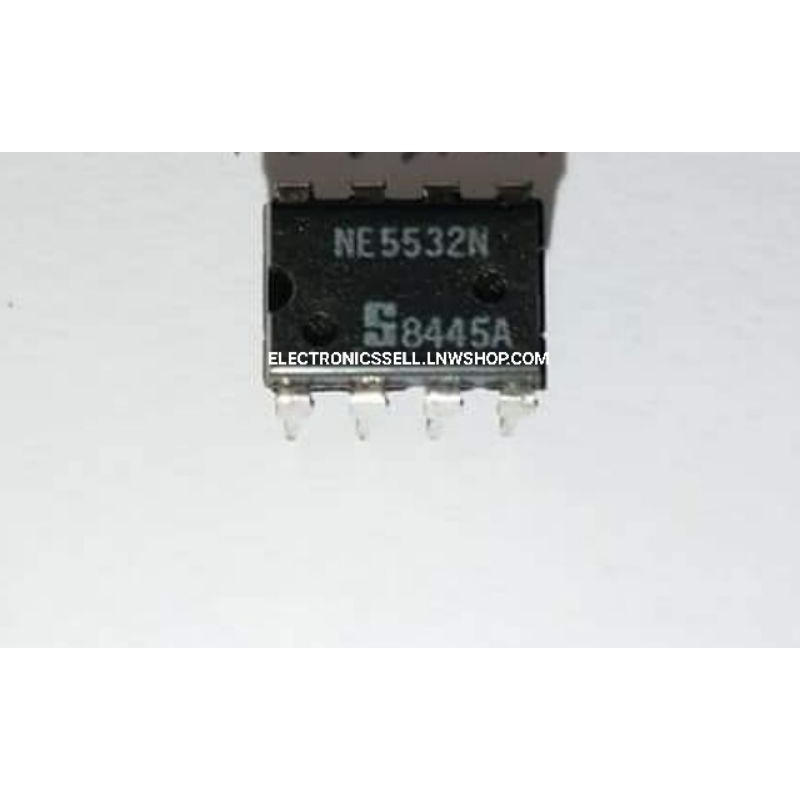 NE5532N ไอซี IC NE5532 N ตัวถัง DIP-8 ยี่ห้อ signetics NE 5532 N อุปกรณ์ อะไหล่ อิเล็กทรอนิกส์ ใน ไท