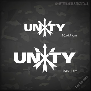 สติกเกอร์Unity สติกเกอร์Tactical แต่งรถยนต์ มอเตอร์ไซค์ กล่องปืน